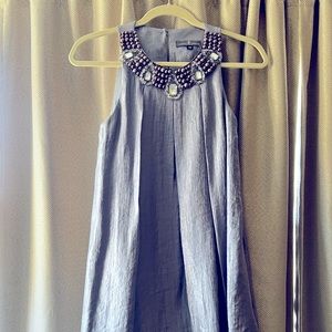 Alexis Admor Lavendar Shesth Beaded Collar